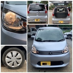 ✔️e kワゴン　車検あり！　ナビ＆ワンセグTV バックカメラ　ETCの画像