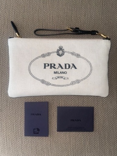 定価62700円　新品　PRADA INH018 ZPX クラッチバッグ　プラダ