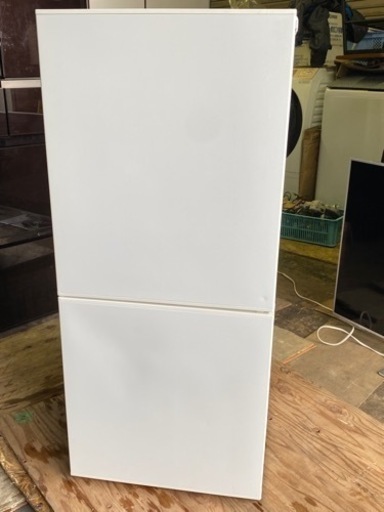 福岡市内設置配送無料ブランド: ツインバード(TWINBIRD)  2ドア冷凍冷蔵庫 110L ホワイト HR-E911W