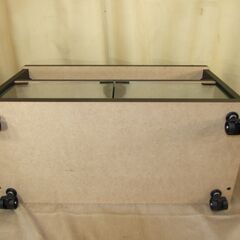 【紋別市発】小型テレビ台　ハヤミ工産　20V～28V型対応テレビ台 TV-SP640　幅64.4 × 奥行29.6 × 高さ37.7cm　ブラック　小型家具　中古品の画像