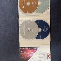 V6 live tour 2011 DVD Sexy.Honey.Bunny! SEXY 4枚の画像