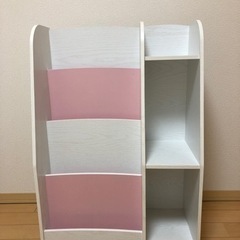 ※売約済　【可愛い本棚】絵本や雑誌などの収納に😃