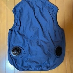 美品☆空調服　ベスト　メンズMサイズ　ネイビー