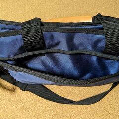 慶應義塾普通部（中学）　バッグ　学校指定　本物　美品　紺　ネイビー　非売品の画像