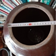 【値下げしました】茶色の壺の画像