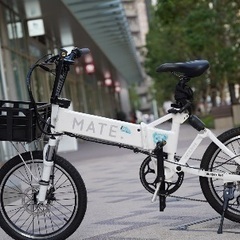 MATECITY MATE メイトシティ ホワイト 電動自転車 E-BIKE