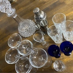 取引決定しました。ガラス食器　デキャンター　シェイカー　etc