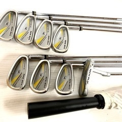 【SOLD OUT！】◆Roots Golf ドライバー＋ TECH PLUS アイアン等◆ゴルフクラブ 全12本セット＋ ORLIMAR オリマー キャディバッグ付きの画像