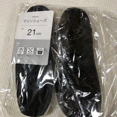 未使用マリンシューズ　21.0cmの画像