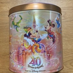ディズニー40周年 チョコクランチの空き缶の画像