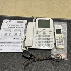 ❤️Panasonic 電話機子機付き2019年型　美品　オレオ...