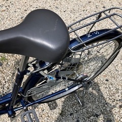 481、ママチャリ27インチブルー