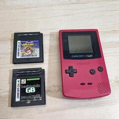 値下げしました！【ジャンク品】ゲームボーイCOLORセット