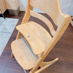 すくすくチェア　スリムプラス　大和屋　ハイチェアの画像
