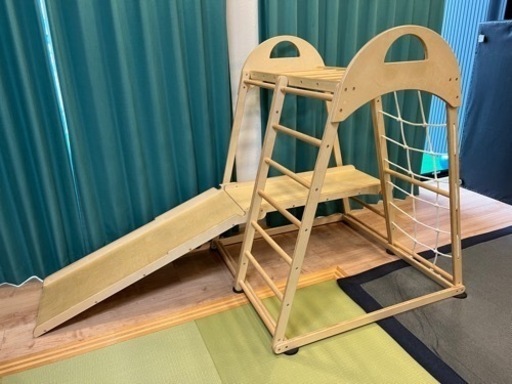木製！　室内用　大型遊具！