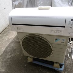 【再出品】ダイキン DAIKIN　エアコン　AN22RES-W [光速ストリーマ搭載エアコン（6畳・100V対応）中古品