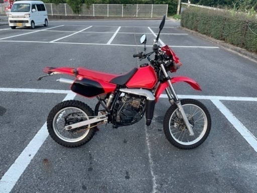 乗って帰れますHONDA CRM50 自賠三年付き　タイヤ新品　メーターケーブル欠品　美車