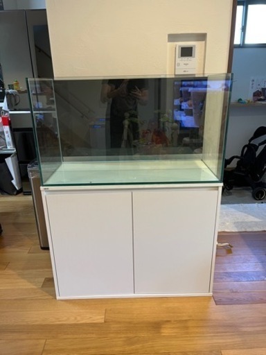 90cm水槽 + 水槽台（共に約半年間の使用品）
