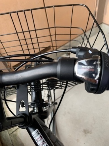STAMEN・アクティブスポーツバイク  27インチ自転車  ブラック  シマノ6段変速 