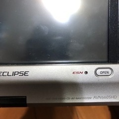 イクリプスHDD ナビ　AVN6605HDの画像