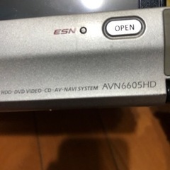 イクリプスHDD ナビ　AVN6605HDの画像