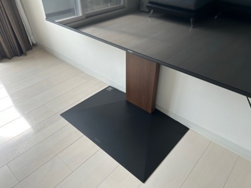 【美品】ハイセンス75A6G &WALLテレビスタンドV3ウォールナット