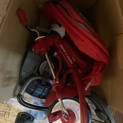 美品 Radio Flyer ラジオフライヤー 4-in-1 トライク 4-in-1 Stroll 'N Trike 481A 4WAY 三輪車 の画像