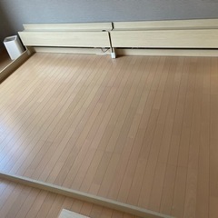 ファミリーベッド【ALBOL】アルボル ベッドフレームのみ ワイドK280の画像