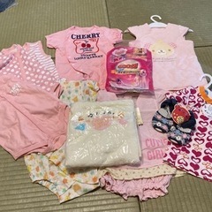 新品ベビー服　女の子60〜80