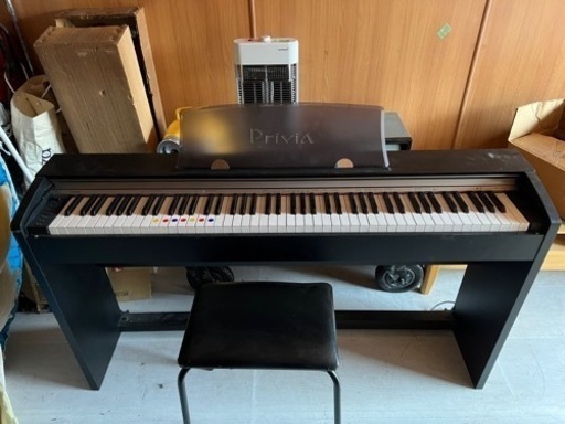 CASIO カシオ privia プリヴィア PX-730BK 2010製 訳あり コード無し