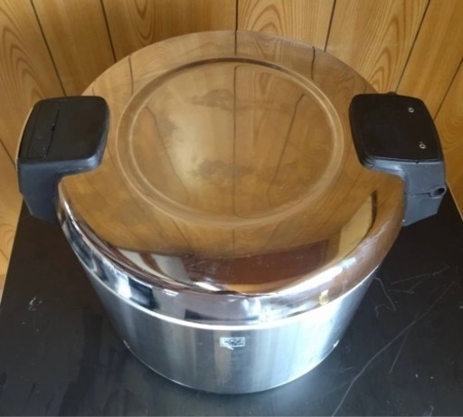 【動確済み】2013年 タイガー 業務用 電子ジャー JHA-540A 5.4L 3升 ステンレス 保温ジャー 100V TIGER 大型 おひつ 店舗 お米 大阪発