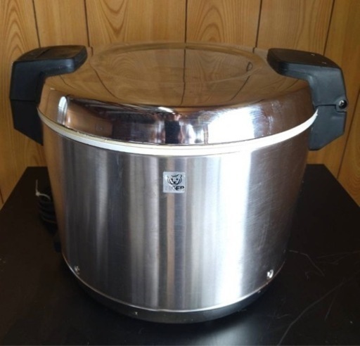 【動確済み】2013年 タイガー 業務用 電子ジャー JHA-540A 5.4L 3升 ステンレス 保温ジャー 100V TIGER 大型 おひつ 店舗 お米 大阪発