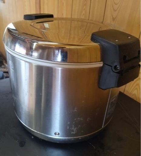 【動確済み】2013年 タイガー 業務用 電子ジャー JHA-540A 5.4L 3升 ステンレス 保温ジャー 100V TIGER 大型 おひつ 店舗 お米 大阪 厨房
