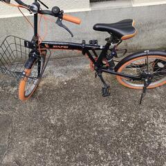 中古の折りたたみ自転車