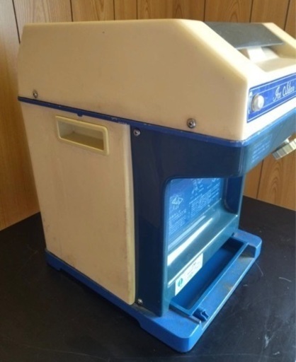 【動確済み】Hatuyuki 氷削機 HC-6 幅270×奥行350×高さ410 100V 業務用かき氷機 スライサー 中部コーポレー