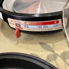 電気グリル鍋（深鍋・波形プレートの2way）の画像