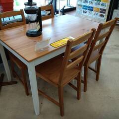 ?お買い得?IKEA ダイニング5点セット イケア 3202