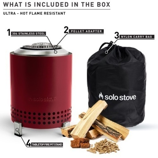 【値下げ】新品⭐️ソロストーブメサ solo stove Mesa卓上ファイヤーピット スタンド付