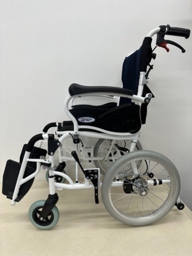 【美品】車椅子 アルミ製 ケアテックジャパン CAH-20SU コンフォート 介助式 
