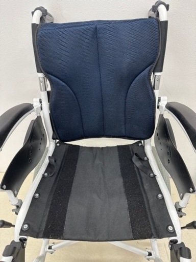 【美品】車椅子 アルミ製 ケアテックジャパン CAH-20SU コンフォート 介助式 