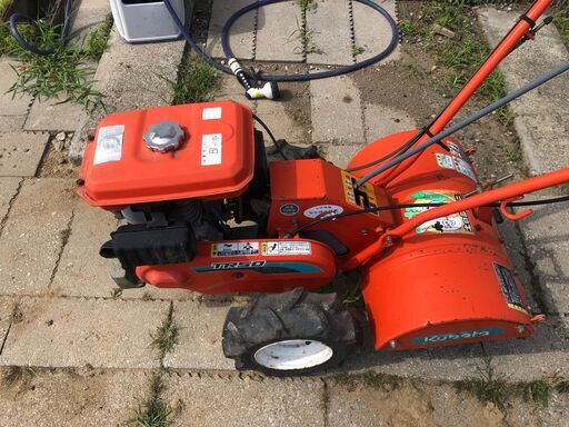 群馬県　クボタ　管理機　TR50　農機具　ガソリンエンジン　4馬力