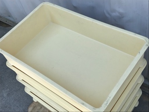 まとめて４点！セキスイ◇ボックスコンテナ◇番重◇パン箱◇プラスチック◇36L◇PL-147◇K720★