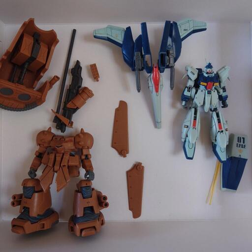 ジャンク品 モビルスーツインアクション リ・ガズィとザメル