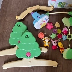 【受け渡し者決定】くまのプーさん6WAYジムにへんしんメリー