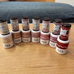 ジェルネイル7個　ほぼ未使用に近いです。