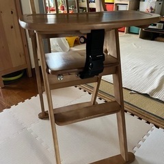 売り切れました　澤田木工所　ベビーチェア　ハイチェア