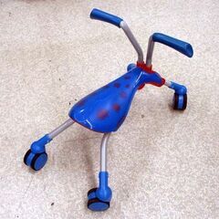 スクートル バグ 三輪車 ブルー系  乗用玩具 ラングスジャパン☆ 札幌市 北区 屯田の画像