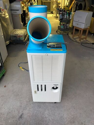 YAMAZENスポットエアコン YS-422D 50Hz 2.2kw/60Hz 2.5kw 2019年 100V 排熱ダクト付 スポットクーラー 14