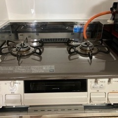 都市ガス用　パロマ　ガステーブル 水無し片面焼き 安心機能搭載