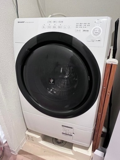 SHARP ドラム式洗濯機 2022年製 ES-S7G